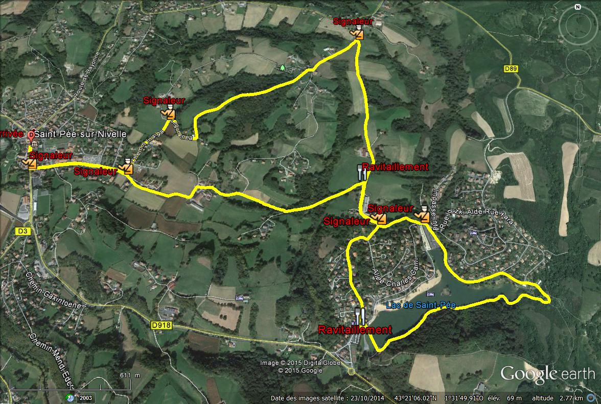 Parcours courses des fetes